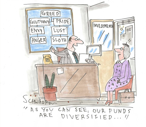 Harley Schwadron&rsquo;s cartoon